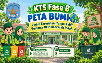 KTS Fase B | PETA BUMI Peduli Ekosistem Tanpa Akhir, Bersama Ukir Madrasah Indah.