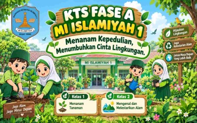 KTS FASE A MI ISLAMIYAH 1: MENANAM KEPEDULIAN, MENUMBUHKAN CINTA LINGKUNGAN
