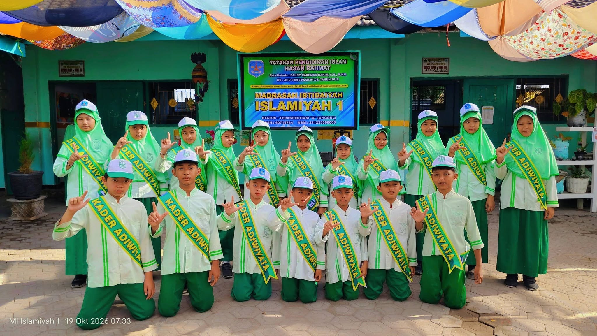 Para Kader Adiwiyata MI ISLAMIYAH 1